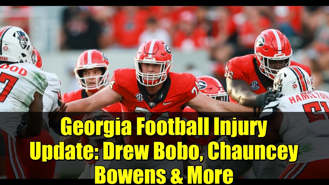 Новости о травмах в футбольной команде Джорджии: Дрю Бобо, Чонси Боуэнс и другие | Путь «Бульдого...