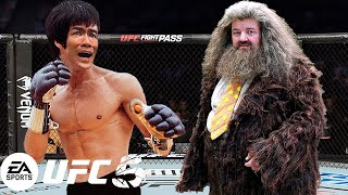 UFC5 Bruce Lee vs Rubeus Hagrid EA Sports UFC 5 - Epic Fight