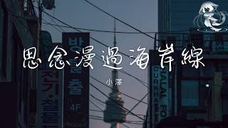 小澤 - 思念漫過海岸線「如果你能看見 我心裡的孤單 能不能抱緊我 再回一次從前」【動態歌詞】♪