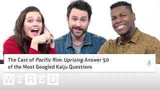 Pacific Rim Uprising Cast Answer 50 of the Most Googled Kaiju Questions | WIRED