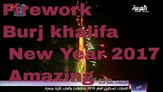 Burj khalifa Fireworks 2017   Dubai 2017 Fireworks