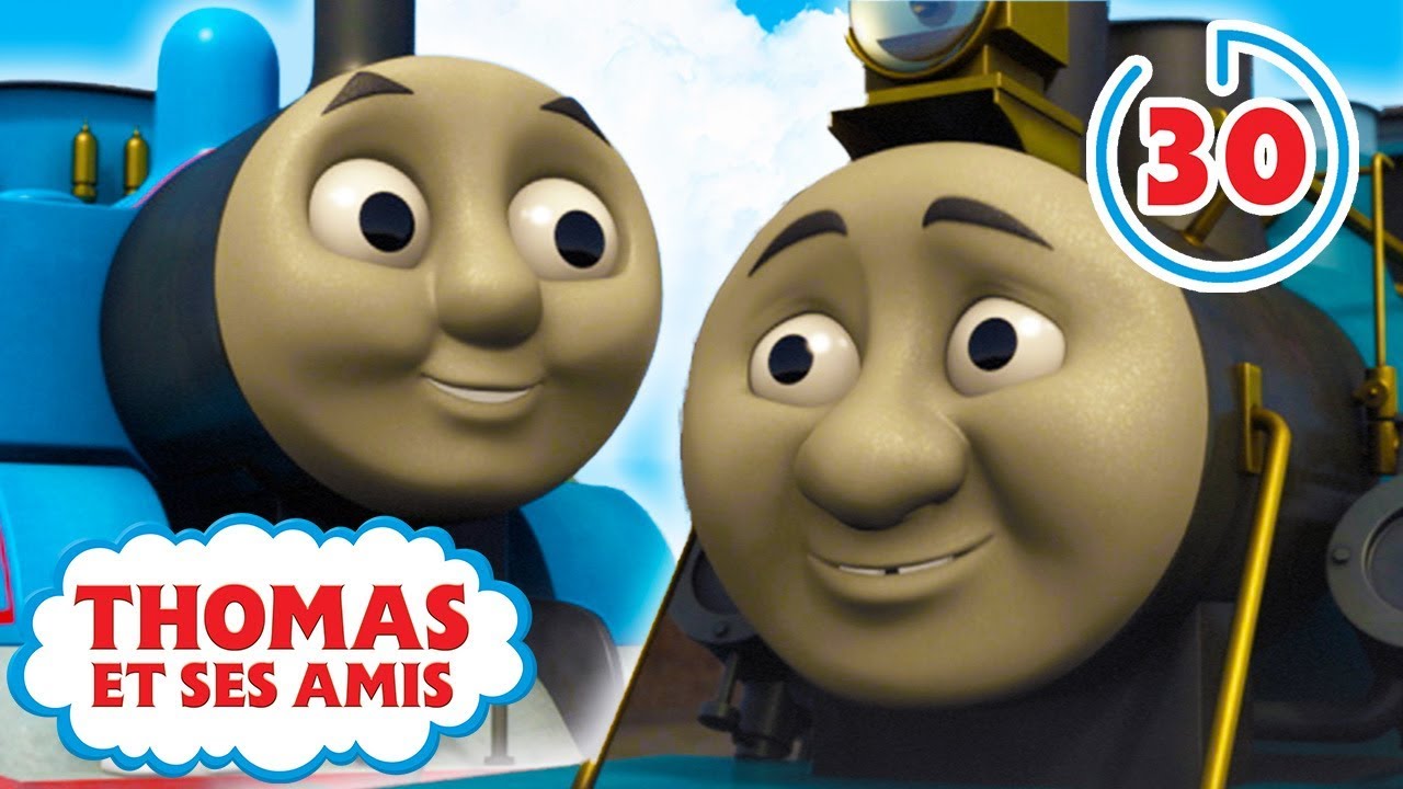 Thomas Et Ses Amis en français 🚂 | 30 Minutes d'Épisodes | Se Faire Des Amis