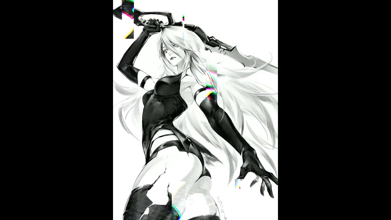 【Drawing】A2 from Nier Automata