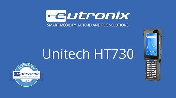 Test of the Unitech HT730 portable terminal !
