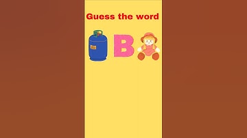 Connect the images and guess the correct word 🧩🤔#shorts #game