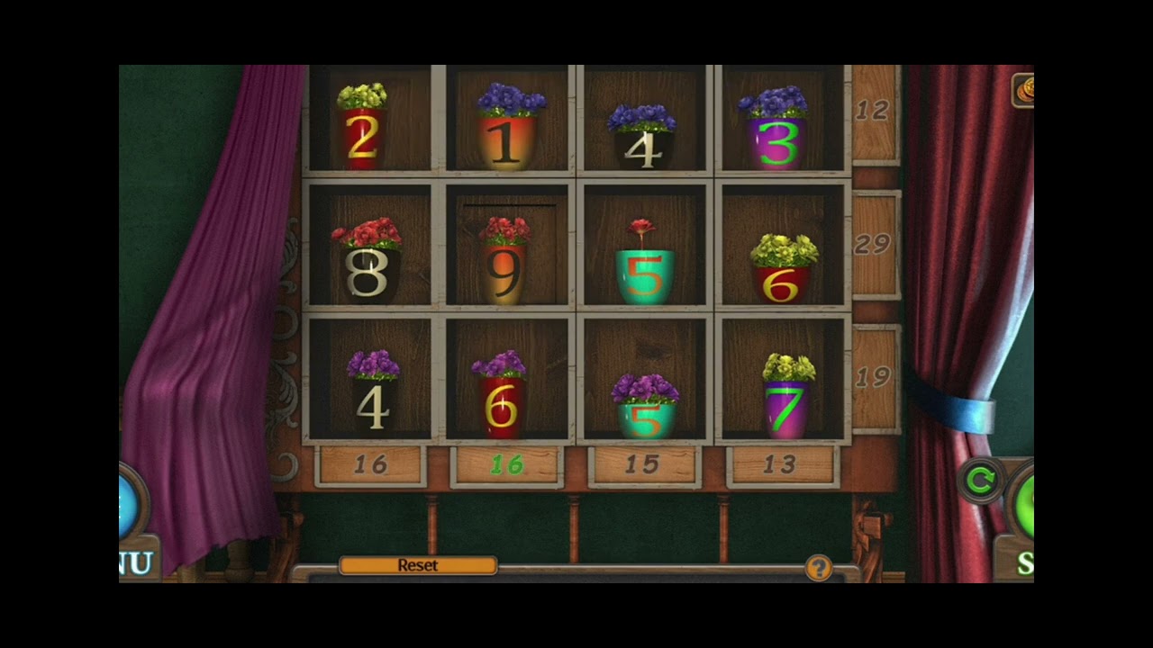 Arrange the flower port and light up the number | Tricky Doors Level 9 Mini Games | Gवन Gaming