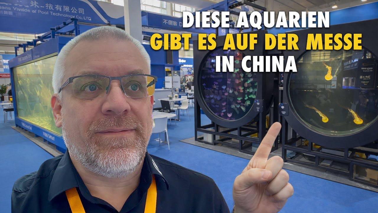 Claude in China auf der CIPS MESSE! - Alle Aquarien!