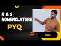 GATE PYQ DISCUSSION || STEREOCHEMISTRY || TOPIC WISE SOLVED QUESTION | R &amp; S NOMENCLATURE|