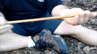 🔥 Never Before Seen on Youtube Hand Drill Trick - Using "Upward Float" to produce a notchless ember