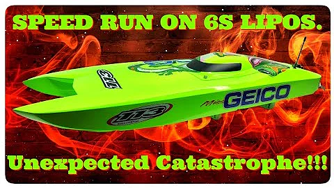 MISS GEICO 36 SPEED RUN FAIL ON 6S | DASBOATA SUPE...