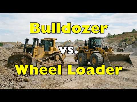 Bulldozer vs. Wheel Loader: What's Different?