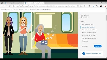 Salesforce Admin Trailhead Course Pt 3 :  Get Started with Salesforce Platform  - Discover Use Cases