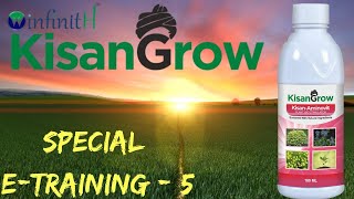 Kisan Amino-Vit Product  || E Training 5 ||  || KISAN Grow ||