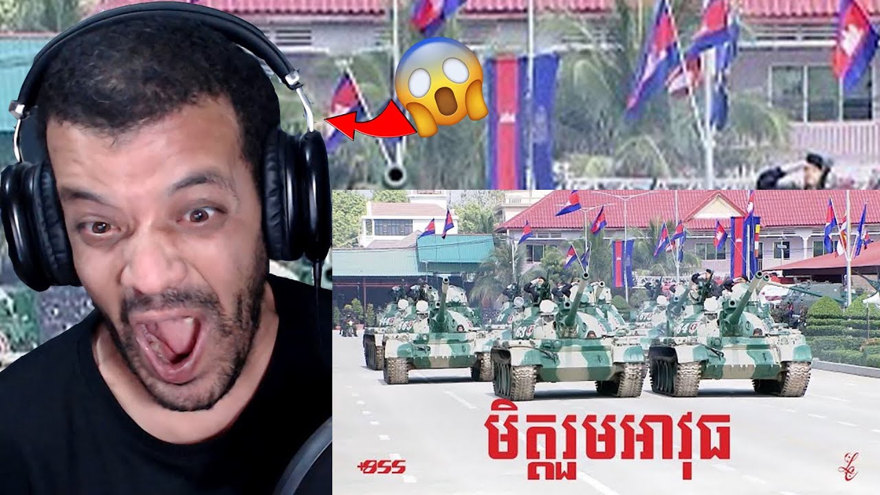CAMBODIA!! All3rgy Hasha - សានក [Official Music Video] DZ REACTION