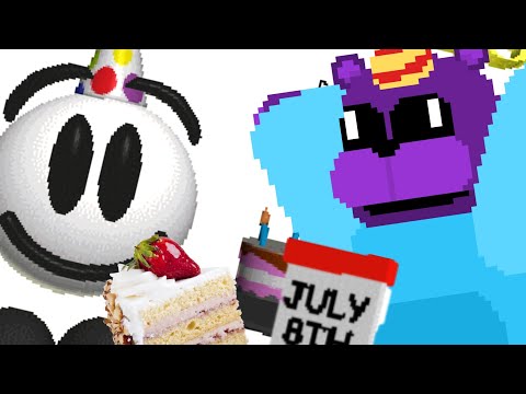 ДЕНЬ РОЖДЕНЬЕ КОЛОБКА ~ Yins Birthday Bash Party Reimagined #baldi