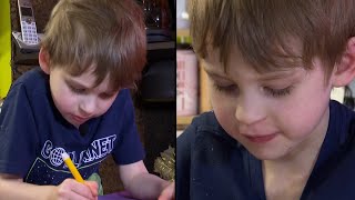 5-Year-Old Boy Sends Birthday Cards to Every Kid in Town