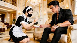 CEO’s son insists on eating only the meals made by this nurse. When he sees her face clearly,stunned