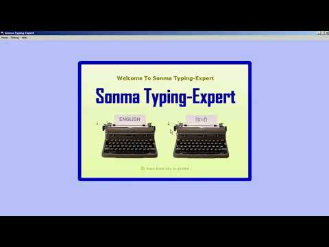 Sonma free typing master software