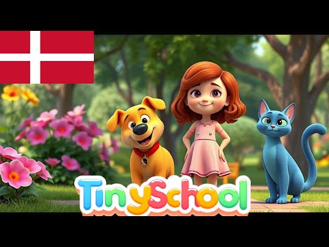 Billedbog for Børn på Dansk: Gule Hund og Den Forsvundne Drage | Tinyschool