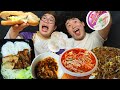 Vietnamese food (rice noodles,Bunja,,Dim sum,banmi,)베트남 음식 먹방 (쌀국수,분짜, 껌승, 분보후에, 분짜, 딤섬,반미)