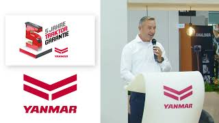 Introduction tractor 5-Year Warranty at Galabau 2022 - Yanmar Europe