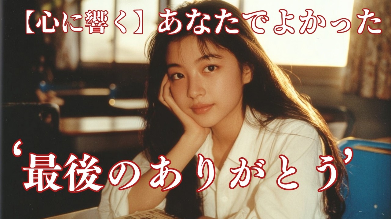 サンキョー とても気持ちよくなれます。ストレスを感じるなと思ったらPUSH! Heartfelt] The Last Thank You — Nostalgic 80s Japanese Ballads for