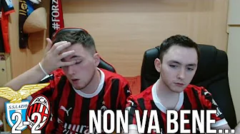QUESTO NON è IL MILAN CHE VOGLIAMO VEDERE, CAZZ* | Lazio Milan 2-2 LIVE REACTION thumbnail