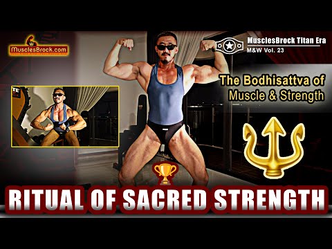 The Bodybuilder's Ritual of Sacred Strength ⚡ Bodybuilding Motivation | MusclesBrock (M&W Vol. 23)