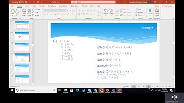 Compiler Design : LR Parser - LR(0) Set of Items