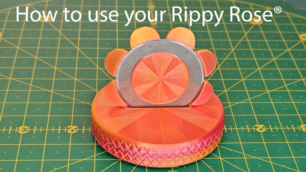 The Rippy Rose - The cutting edge of seam ripper technology