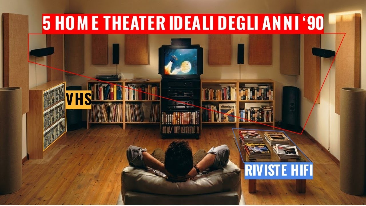 Le VHS di metà anni '90 e 5 Home Theater ideali per vederle