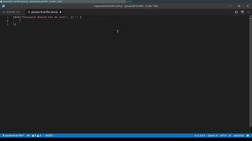 Password Verifier Kata Part I