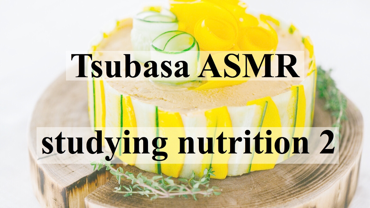 音フェチ◆囁き勉強ビタミンと健康◆binaural asmr