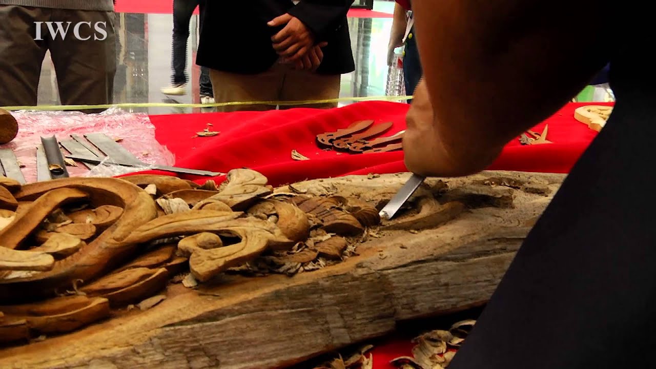 南寧木雕現場創作表演賽