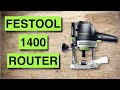 The BEST router! Festool 574692 1400 EQ Imperial review