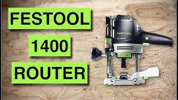 The BEST router! Festool 574692 1400 EQ Imperial review