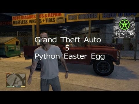Grand Theft Auto V - Python Easter Egg