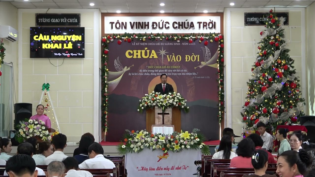 CHƯƠNG TRÌNH THỜ PHƯỢNG CHÚA | 09H Chúa Nhật | 4/1/2026