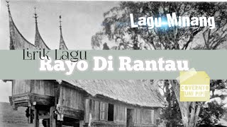 Lagu Minang : Rayo Di Rantau [Lirik Video]