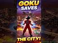 Goku vs Criminals in GTA 5 💥 Insane Power Unleashed! #gta5 #shortsfeed #viralshorts
