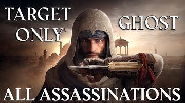 Assassins Creed: Mirage - All Assassinations - Target Only, Undetected, Non-Lethal Gameplay
