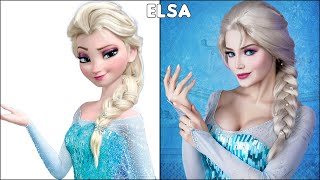 Frozen Characters In Real Life