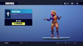 New Living Large Emote In Fortnite