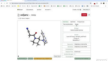 Crazy Fast Optimizations with AIMNet2 on Rowan