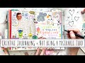 Creative Journaling and Doodling for Beginners | A5 Hobonichi Cousin Avec | Self Help + Mildliners