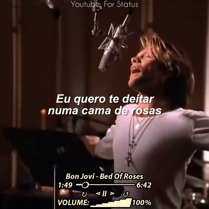 Bon Jovi - Bed Of Roses (PARA STATUS/TRADUÇÃO)