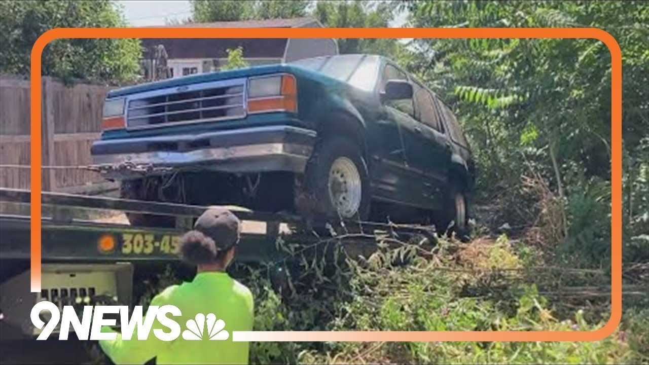 Neighbors have tried to get the city’s attention about this abandoned car for months