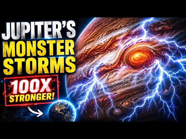 Monster Storms on Jupiter Unleash Lightning Beyond Anything ...