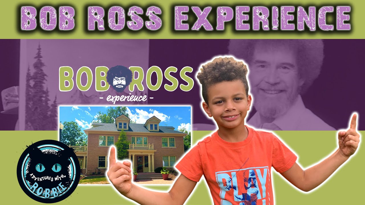 The New Bob Ross Experience Lets Fans Explore His Studio and Browse His Art  Supplies