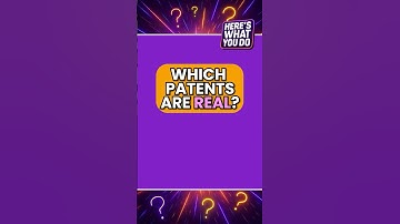 Which of these are GENUINE PATENTS? 💡 #podcast #quiz #gameshow #playalong  #quiztime #trivia